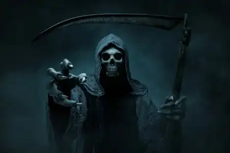 Exu Caveira, o homem que tem sempre uma palavra de incentivo aos que necessitam.