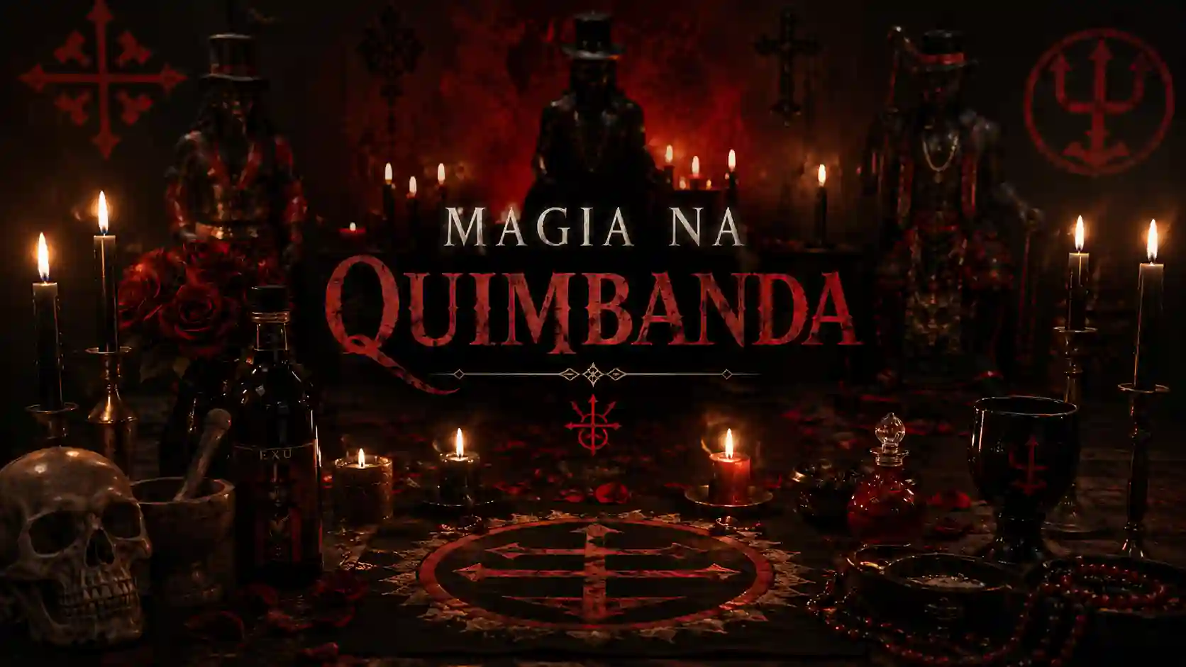 Ritual de magia na Quimbanda